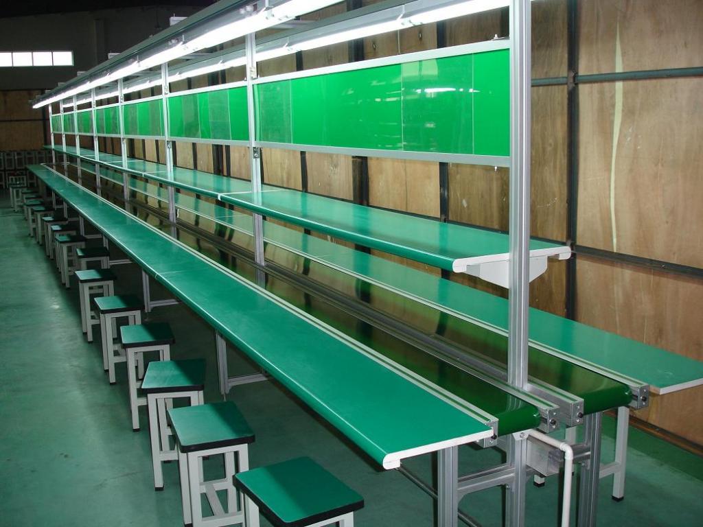解析裝配輸送機(jī)輸送物料的工作原理